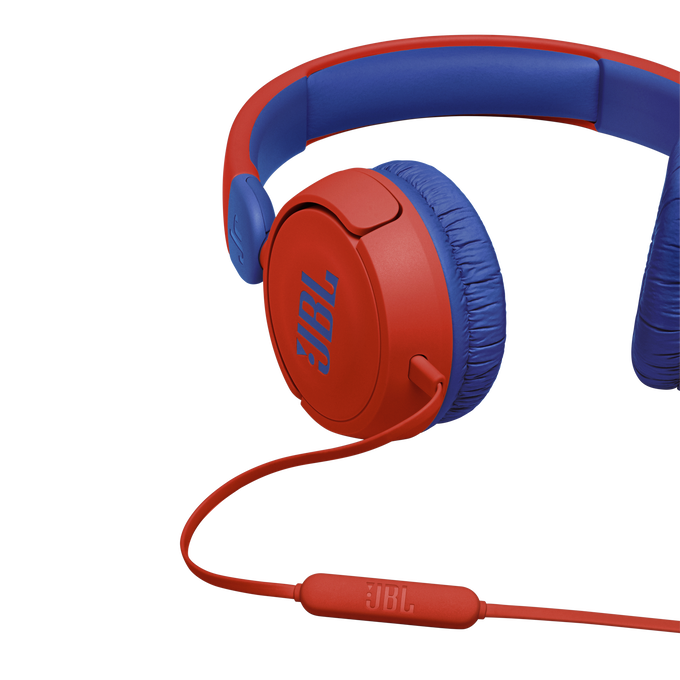 JBL Jr310 - Red - Kids on-ear Headphones - Detailshot 2 image number null